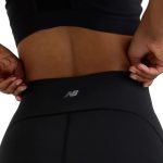 New Balance Sleek Pocket High Rise Shorts Negro - Imagen 6