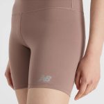 New Balance Harmony High Rise Short Marrón - Imagen 2