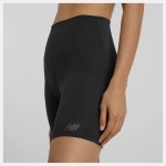 New Balance Harmony High Rise Short Negro - Imagen 2