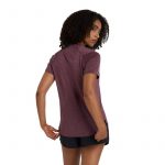 New Balance Athletics Short Sleeve Morado - Imagen 3
