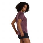 New Balance Athletics Short Sleeve Morado - Imagen 4