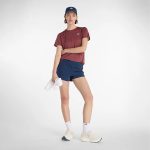 New Balance Athletics Short Sleeve Rojo - Imagen 3