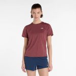 New Balance Athletics Short Sleeve Rojo