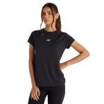New Balance Jacquard Slim SS Tee Negro