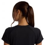 New Balance Jacquard Slim SS Tee Negro - Imagen 5