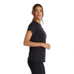 New Balance Jacquard Slim SS Tee Negro - Imagen 4