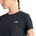 New Balance Race Day Ultra Light SS Tee Negro - Imagen 2